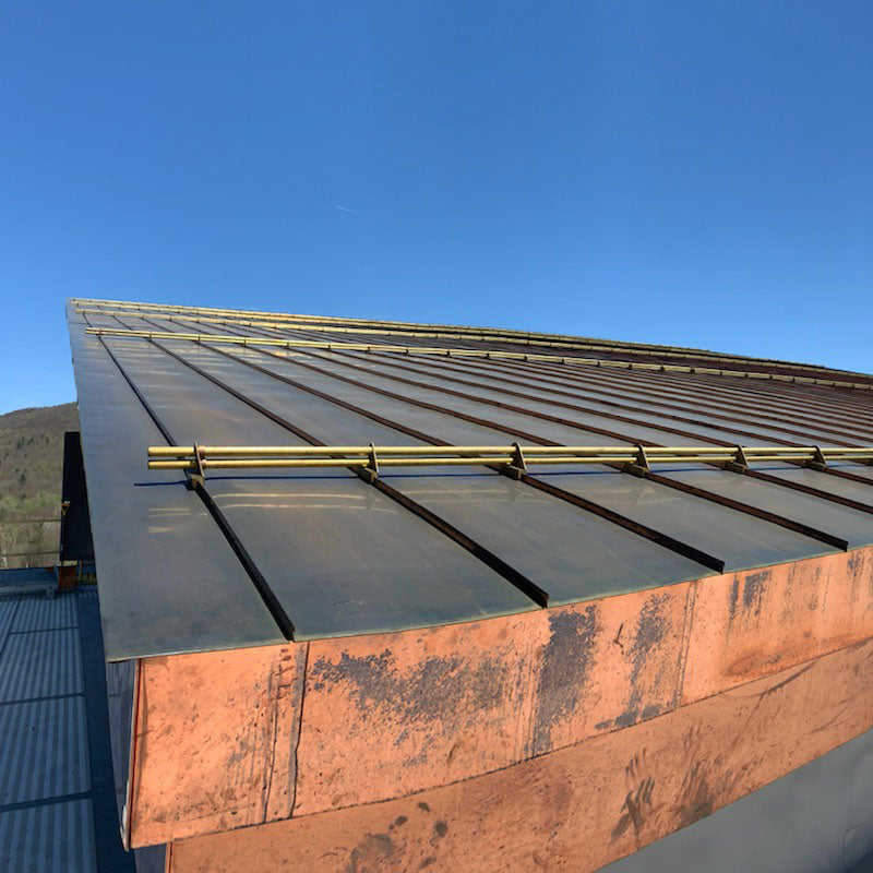 ASG4000BR Standing Seam Pipe-style Snow Guard