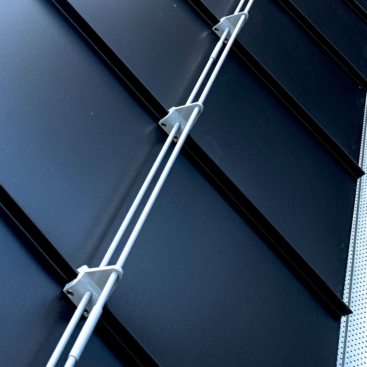 Snow Bars for Standing Seam Roofs
